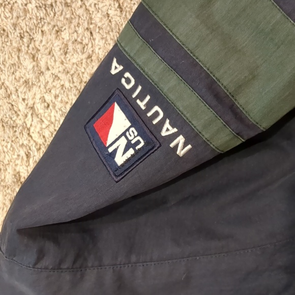 Nautica reversible rain coat / polar fleece - Picture 2 of 11